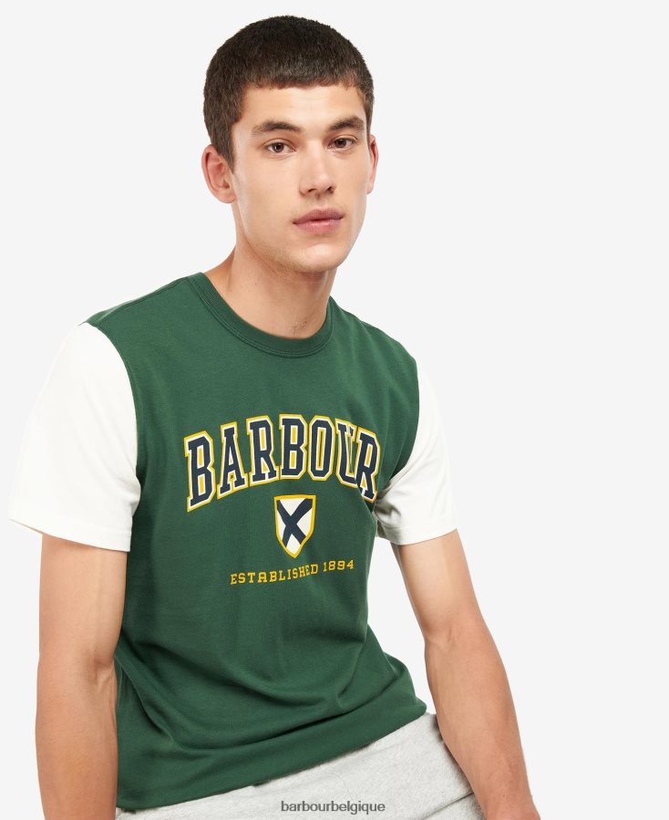 vêtements Barbour t-shirt bodleian sycomore Hommes T2L6ZP946