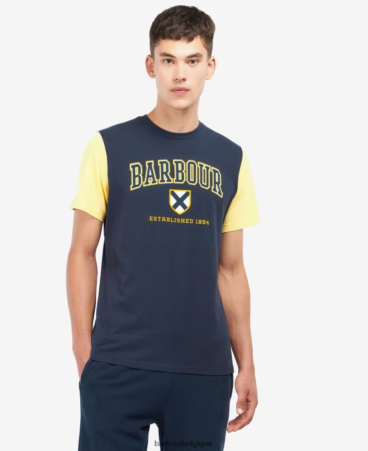 vêtements Barbour t-shirt bodleian sycomore Hommes T2L6ZP953