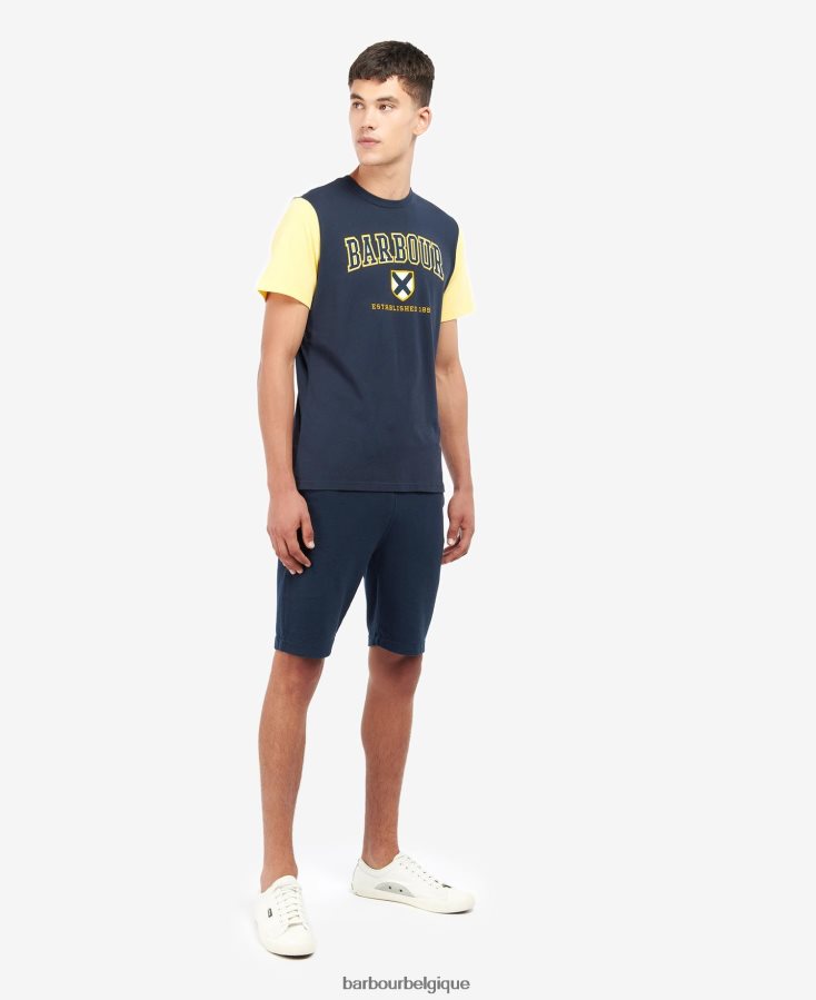 vêtements Barbour t-shirt bodleian sycomore Hommes T2L6ZP953