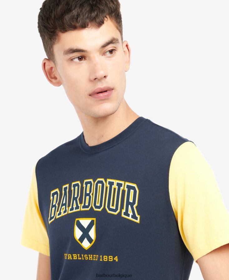 vêtements Barbour t-shirt bodleian sycomore Hommes T2L6ZP953