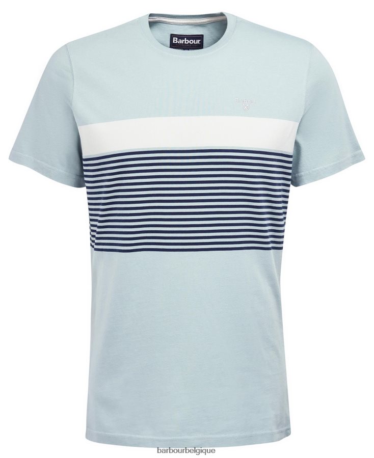 vêtements Barbour t-shirt braeside olive brûlée Hommes T2L6ZP759