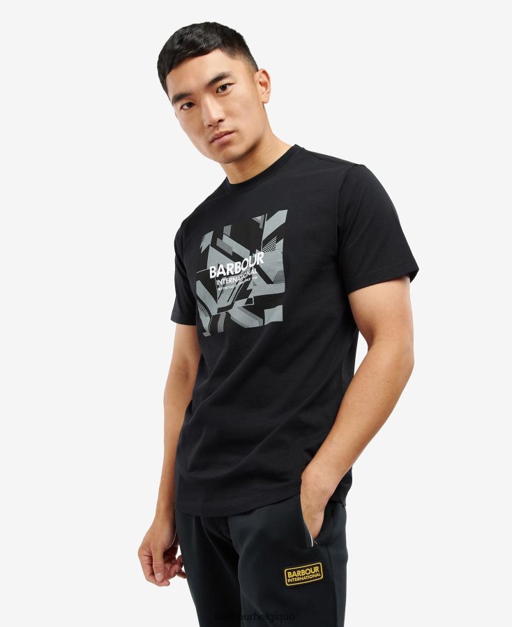 vêtements Barbour t-shirt darwen blanc classique Hommes T2L6ZP801