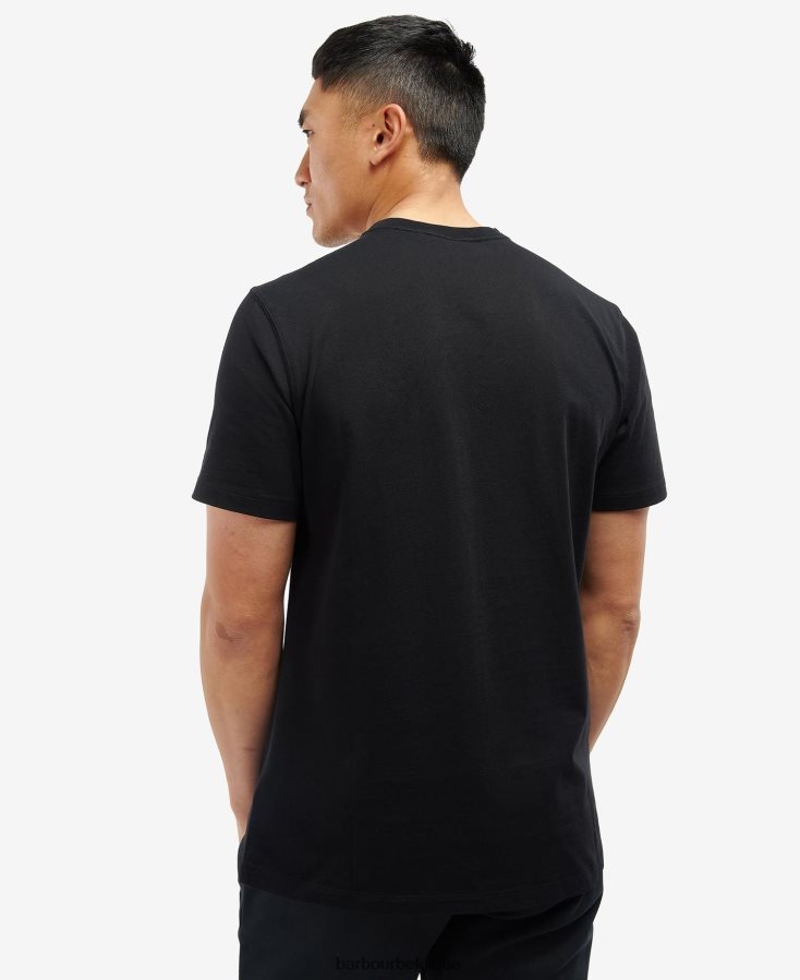 vêtements Barbour t-shirt darwen blanc classique Hommes T2L6ZP801