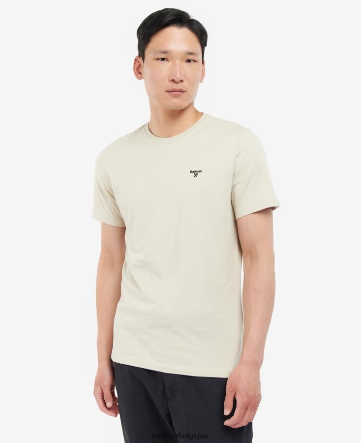 vêtements Barbour t-shirt de sport brume Hommes T2L6ZP968