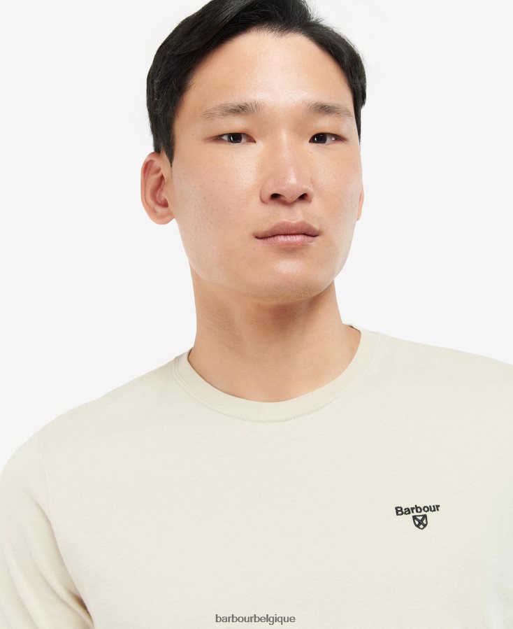 vêtements Barbour t-shirt de sport brume Hommes T2L6ZP968