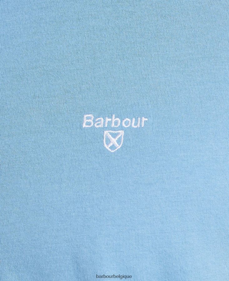 vêtements Barbour t-shirt de sport cabernet Hommes T2L6ZP743