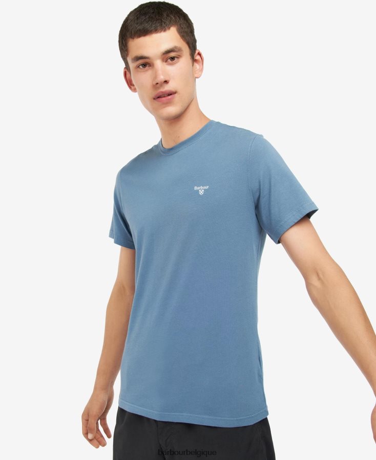 vêtements Barbour t-shirt de sport essentiel vert nord Hommes T2L6ZP970