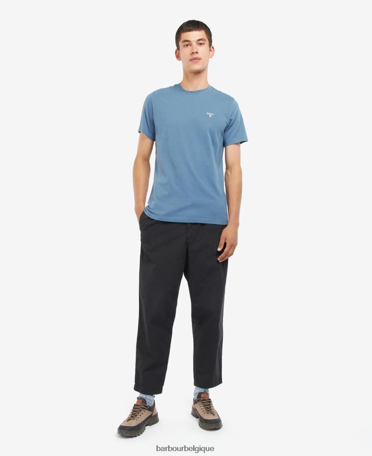 vêtements Barbour t-shirt de sport essentiel vert nord Hommes T2L6ZP970