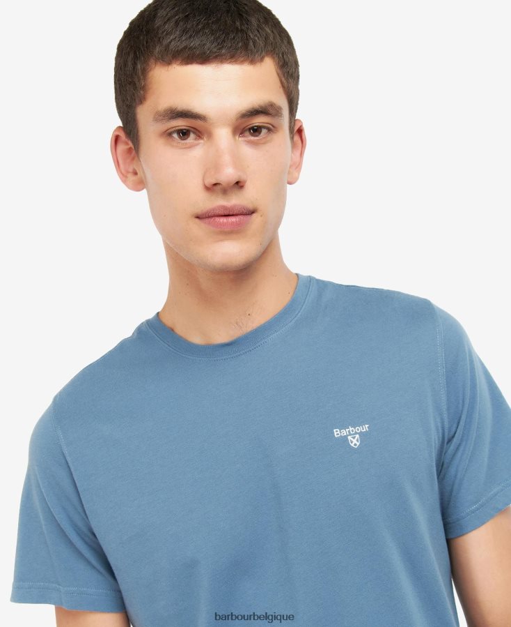 vêtements Barbour t-shirt de sport essentiel vert nord Hommes T2L6ZP970