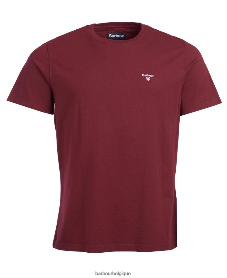 vêtements Barbour t-shirt de sport marine Hommes T2L6ZP758