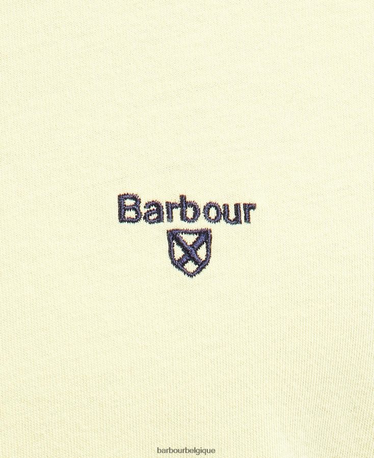 vêtements Barbour t-shirt de sport menthe poussiéreuse Hommes T2L6ZP812