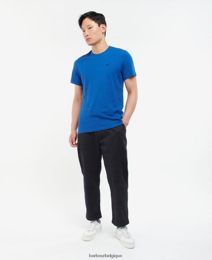 vêtements Barbour t-shirt de sport mi olive Hommes T2L6ZP771