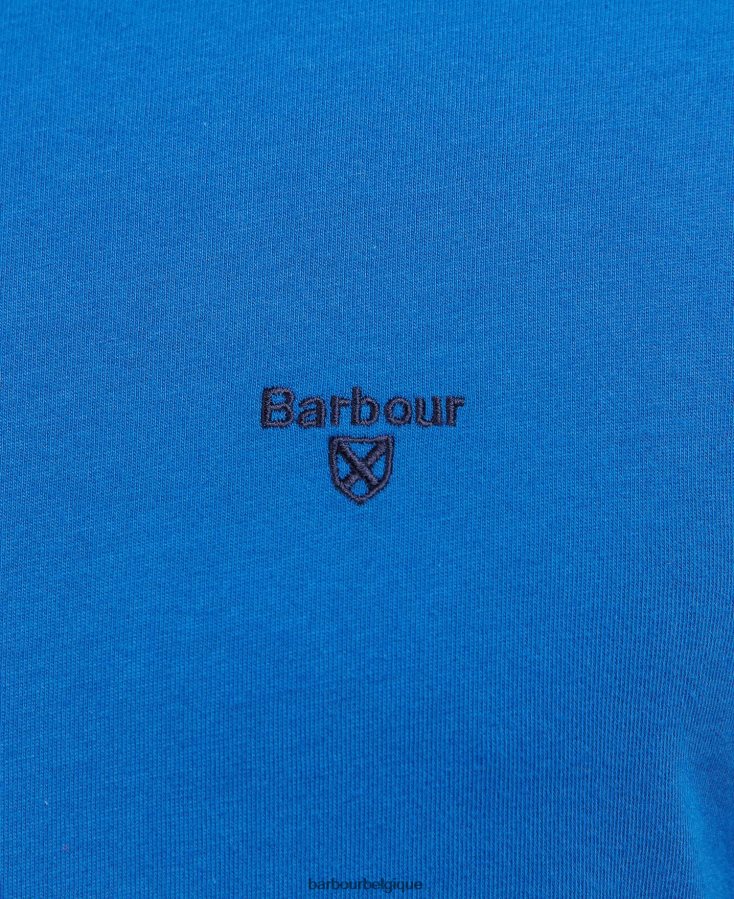 vêtements Barbour t-shirt de sport mi olive Hommes T2L6ZP771