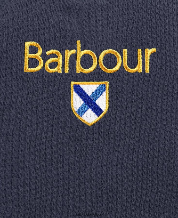 vêtements Barbour t-shirt emblème jaune délavé Hommes T2L6ZP863