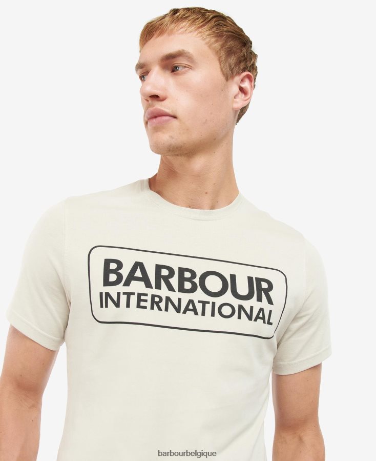 vêtements Barbour t-shirt essentiel à grand logo noir classique Hommes T2L6ZP930