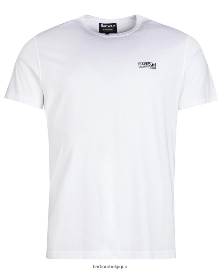 vêtements Barbour t-shirt essentiel à petit logo marine Hommes T2L6ZP792