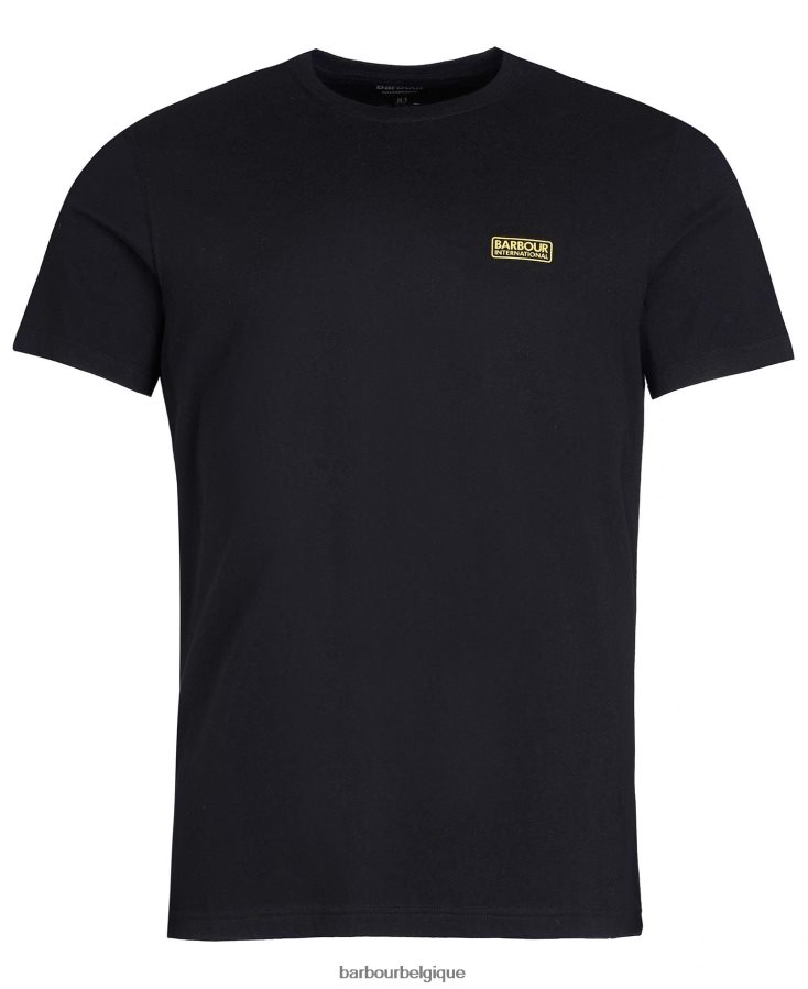 vêtements Barbour t-shirt essentiel à petit logo marine Hommes T2L6ZP839
