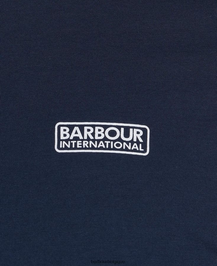 vêtements Barbour t-shirt essentiel à petit logo marine Hommes T2L6ZP874