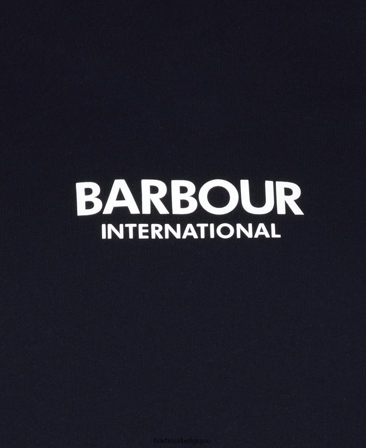 vêtements Barbour t-shirt formule ciel de nuit Hommes T2L6ZP834