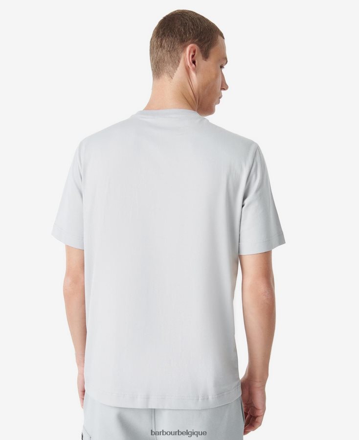 vêtements Barbour t-shirt formule glace d\'argent Hommes T2L6ZP870