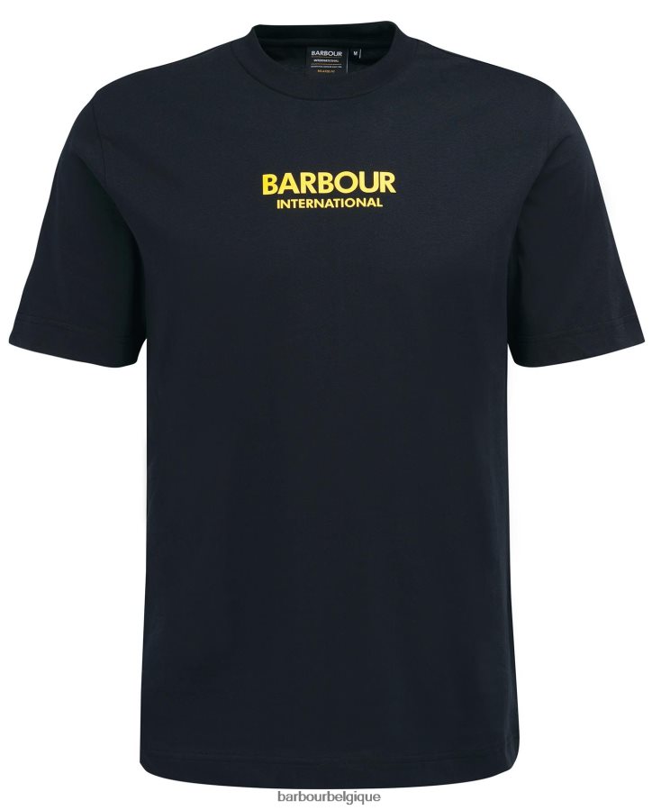 vêtements Barbour t-shirt formule glace d\'argent Hommes T2L6ZP895