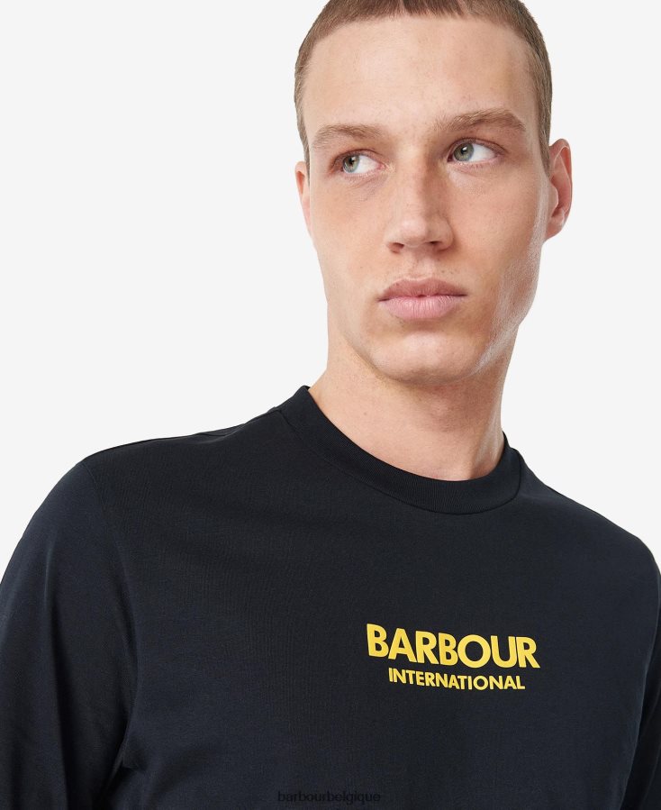 vêtements Barbour t-shirt formule glace d\'argent Hommes T2L6ZP895