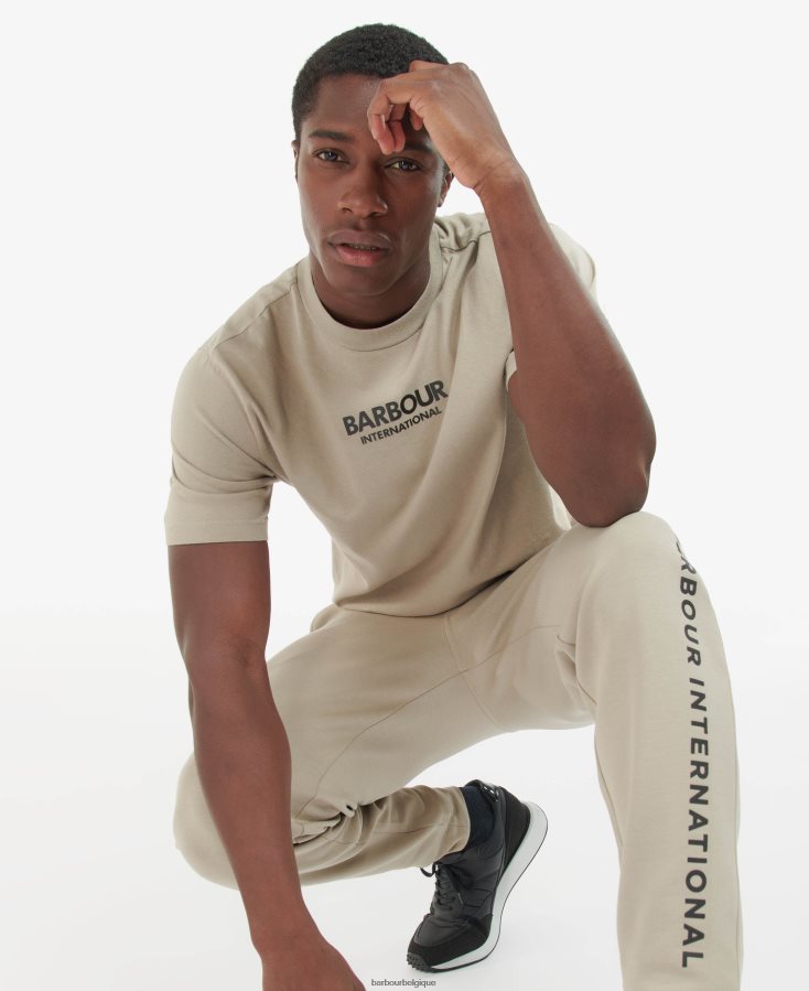 vêtements Barbour t-shirt formule mauve Hommes T2L6ZP879