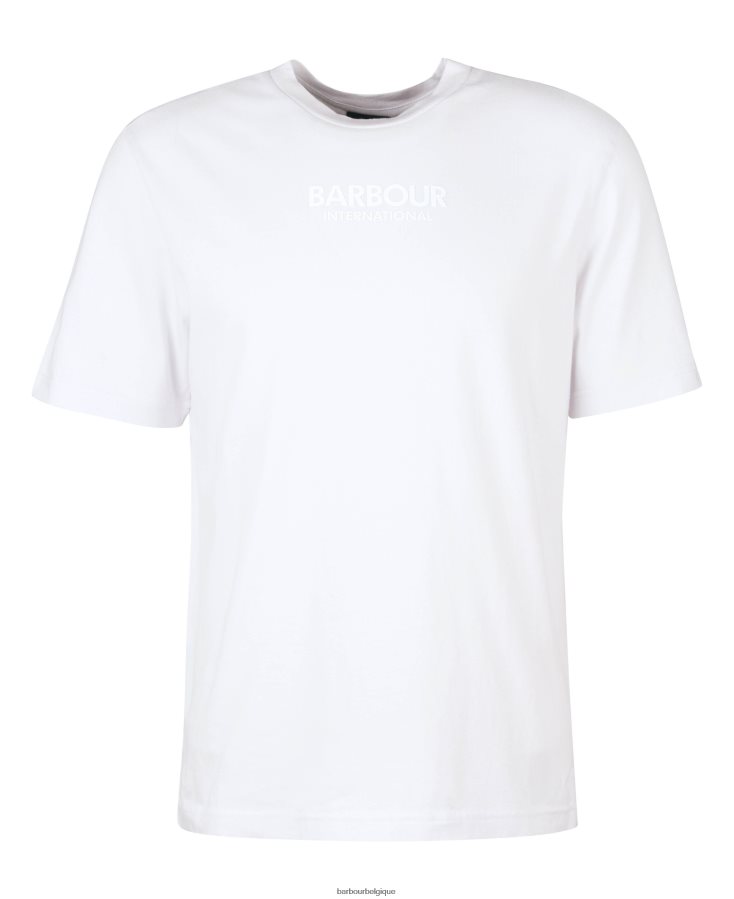 vêtements Barbour t-shirt formule mauve Hommes T2L6ZP915