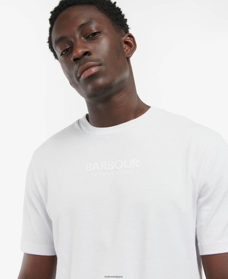 vêtements Barbour t-shirt formule mauve Hommes T2L6ZP915