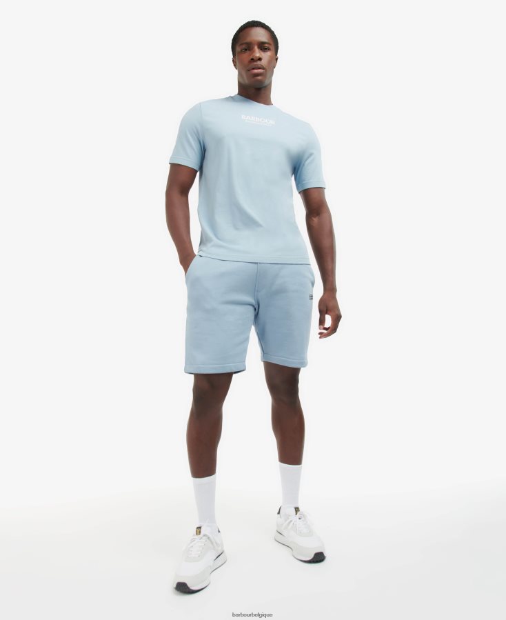 vêtements Barbour t-shirt formule mauve Hommes T2L6ZP954