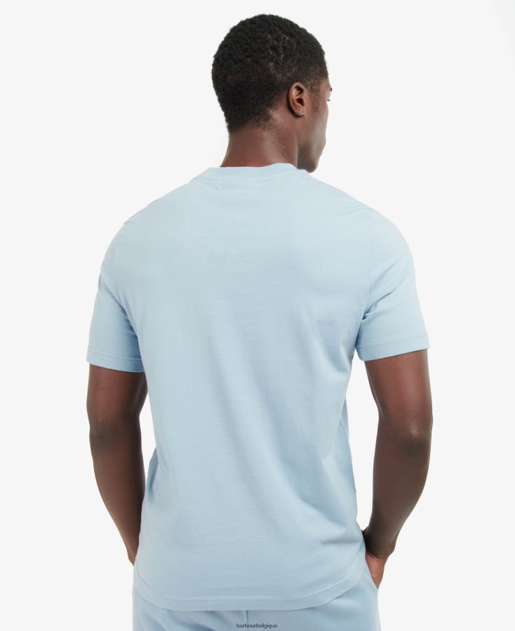 vêtements Barbour t-shirt formule mauve Hommes T2L6ZP954