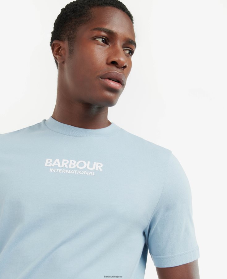 vêtements Barbour t-shirt formule mauve Hommes T2L6ZP954