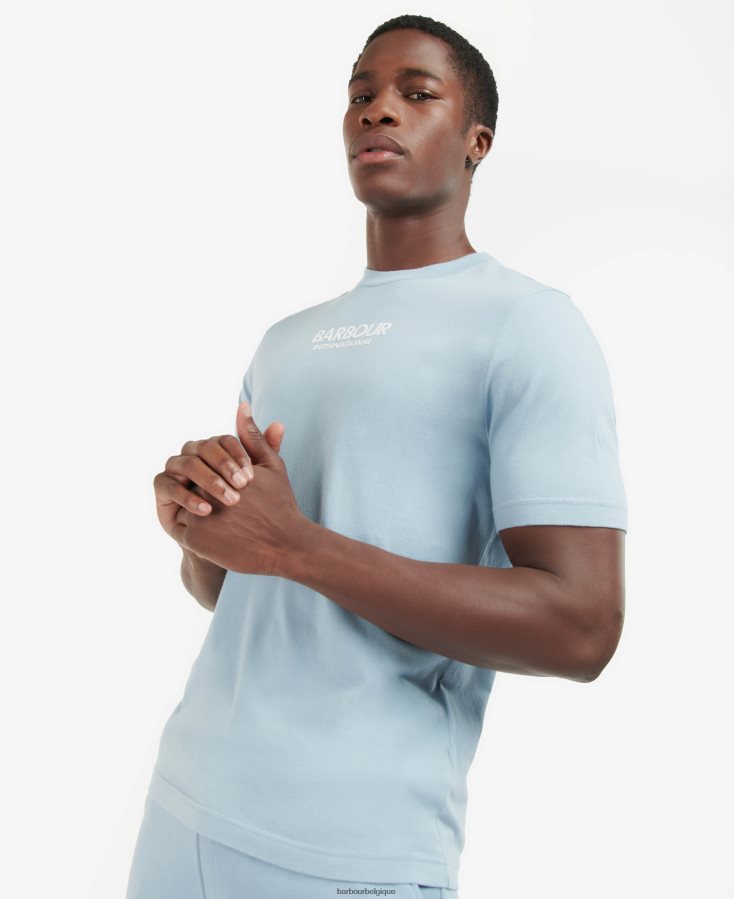 vêtements Barbour t-shirt formule mauve Hommes T2L6ZP954