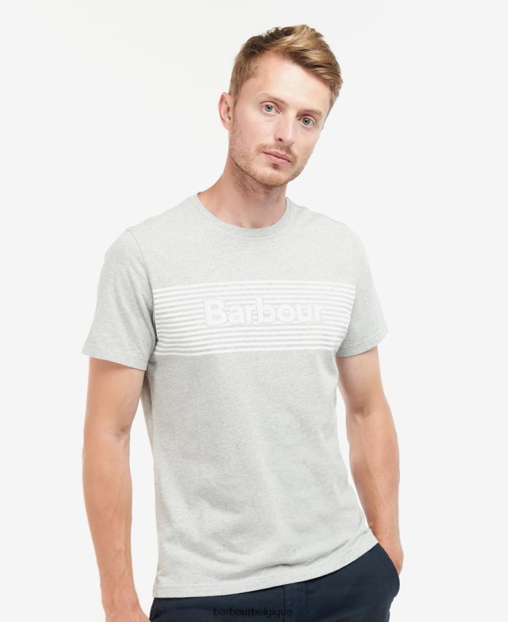 vêtements Barbour t-shirt graphique coudon marine classique Hommes T2L6ZP850