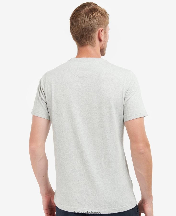 vêtements Barbour t-shirt graphique coudon marine classique Hommes T2L6ZP850