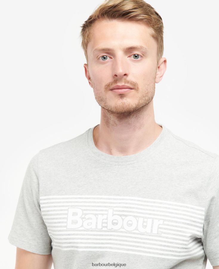 vêtements Barbour t-shirt graphique coudon marine classique Hommes T2L6ZP850