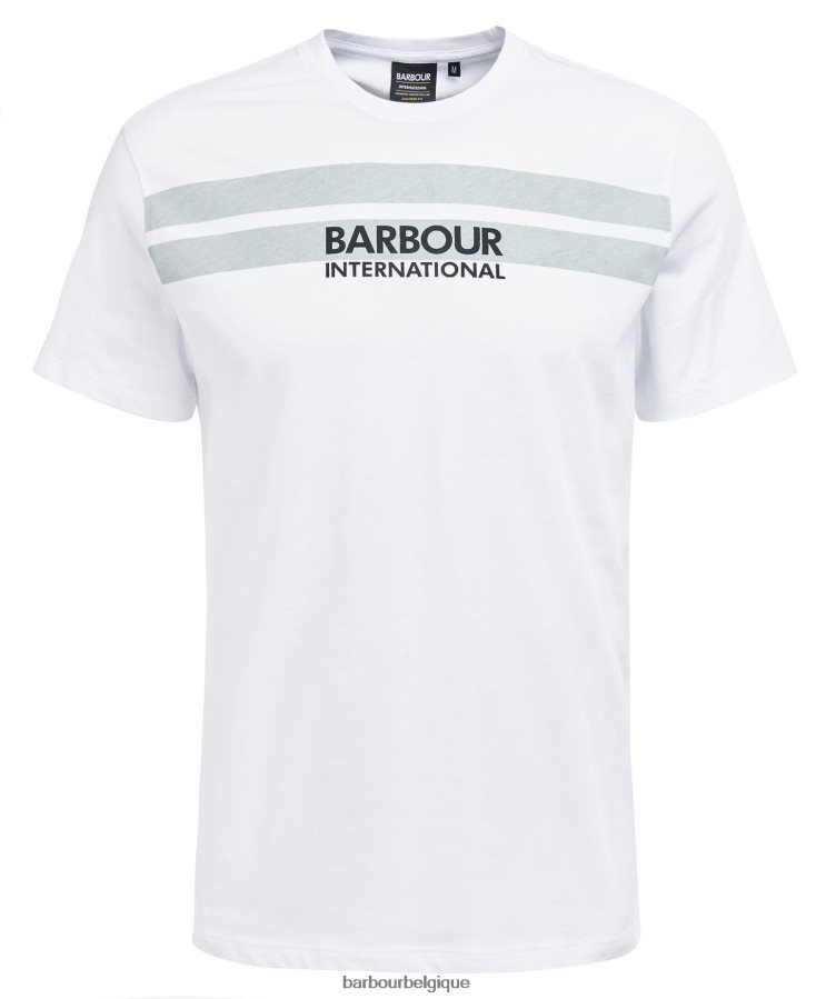 vêtements Barbour t-shirt highside bleu délavé Hommes T2L6ZP777