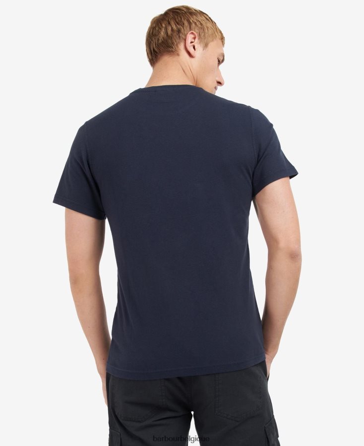 vêtements Barbour t-shirt à imprimé graphique ciel de nuit Hommes T2L6ZP835