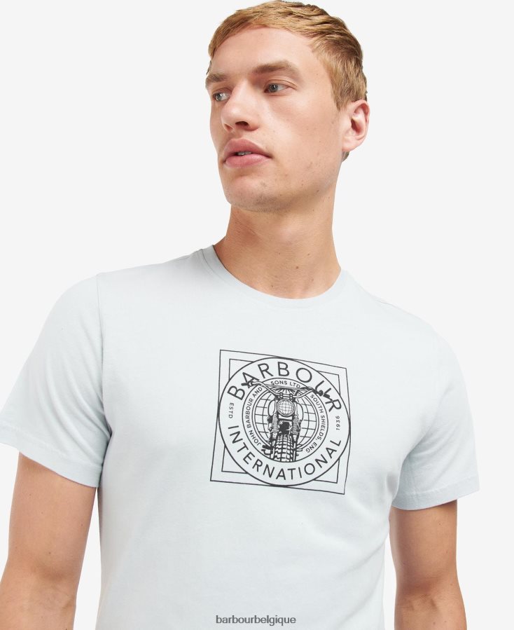 vêtements Barbour t-shirt à imprimé graphique ciel de nuit Hommes T2L6ZP927