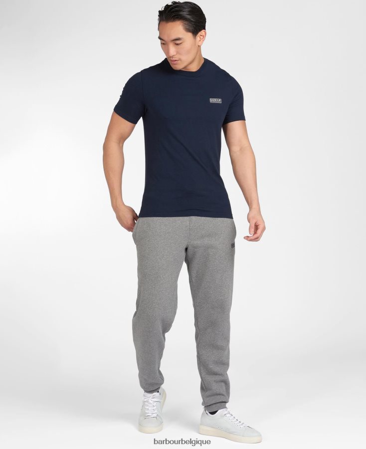 vêtements Barbour t-shirt international petit logo noir Hommes T2L6ZP766