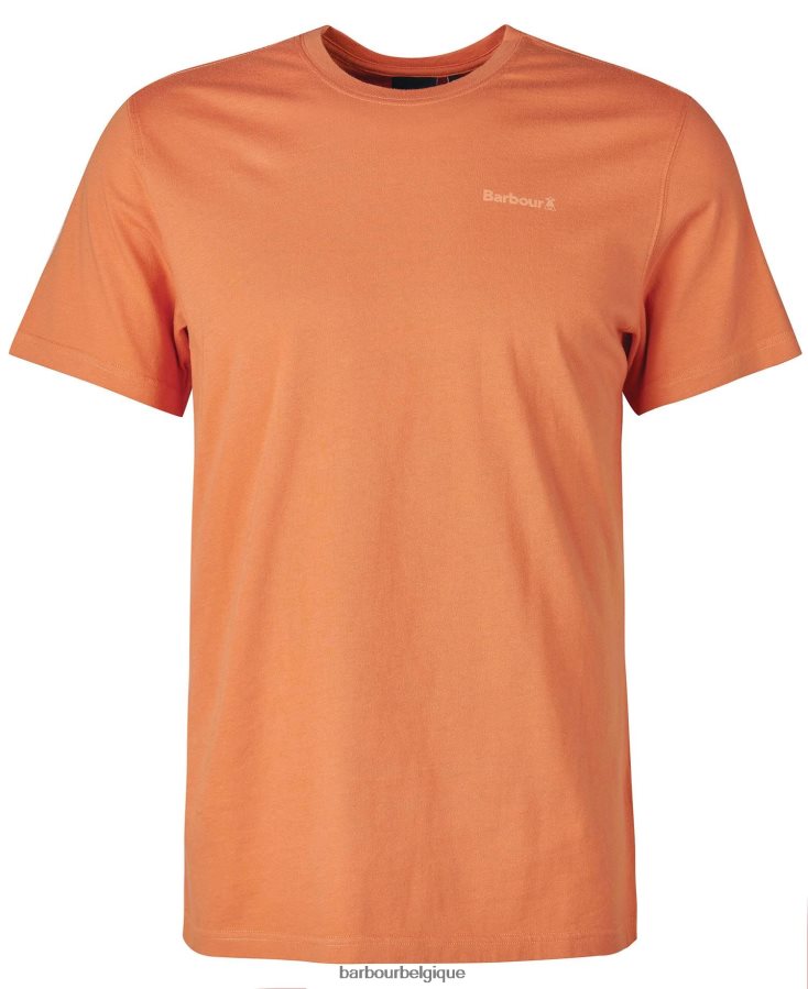 vêtements Barbour t-shirt kentrigg olive brûlée Hommes T2L6ZP749