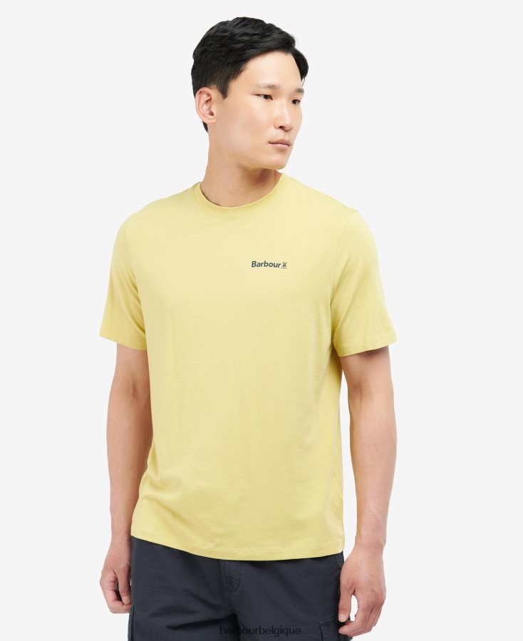 vêtements Barbour t-shirt à logo imprimé brume Hommes T2L6ZP916