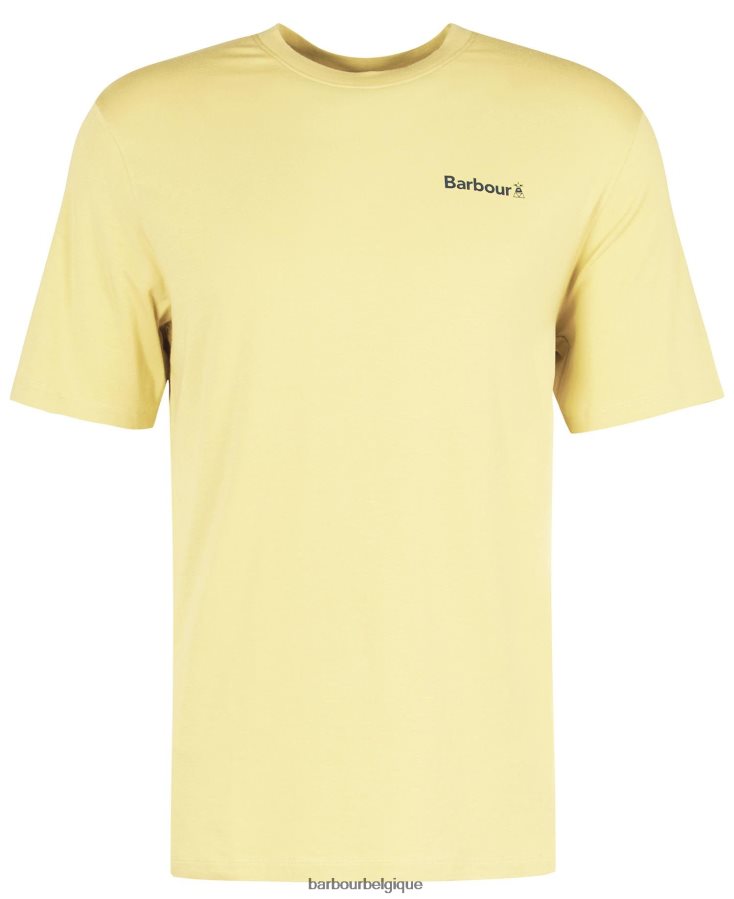 vêtements Barbour t-shirt à logo imprimé brume Hommes T2L6ZP916