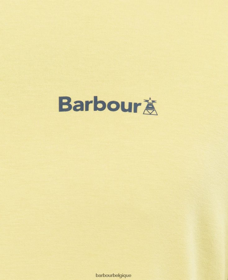 vêtements Barbour t-shirt à logo imprimé brume Hommes T2L6ZP916