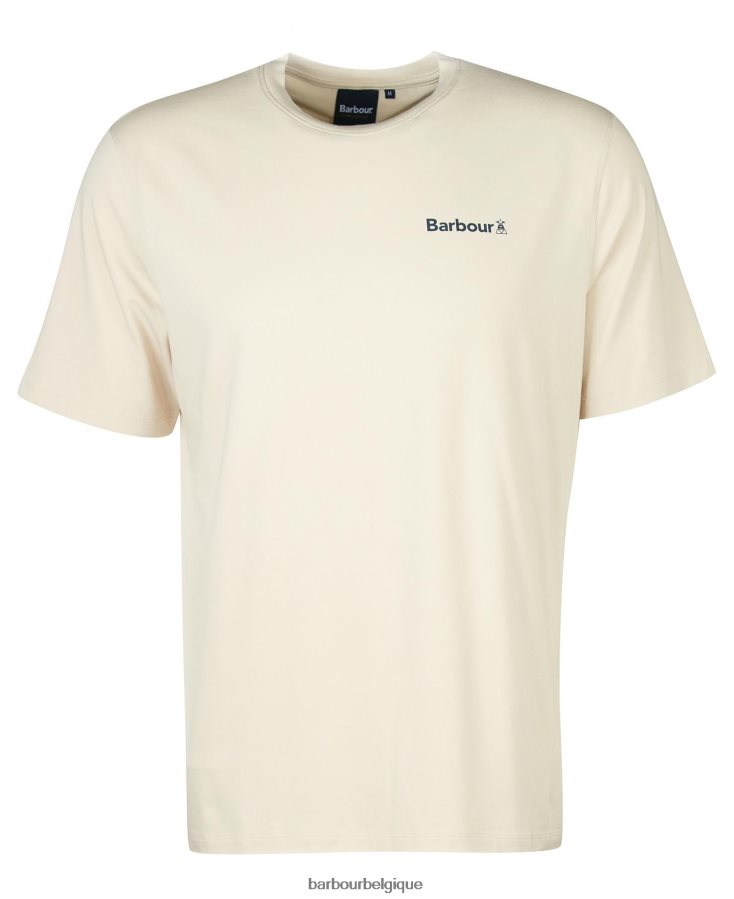 vêtements Barbour t-shirt à logo imprimé brume Hommes T2L6ZP943