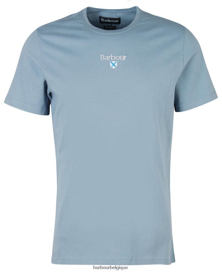 vêtements Barbour t-shirt à logo marine classique Hommes T2L6ZP950