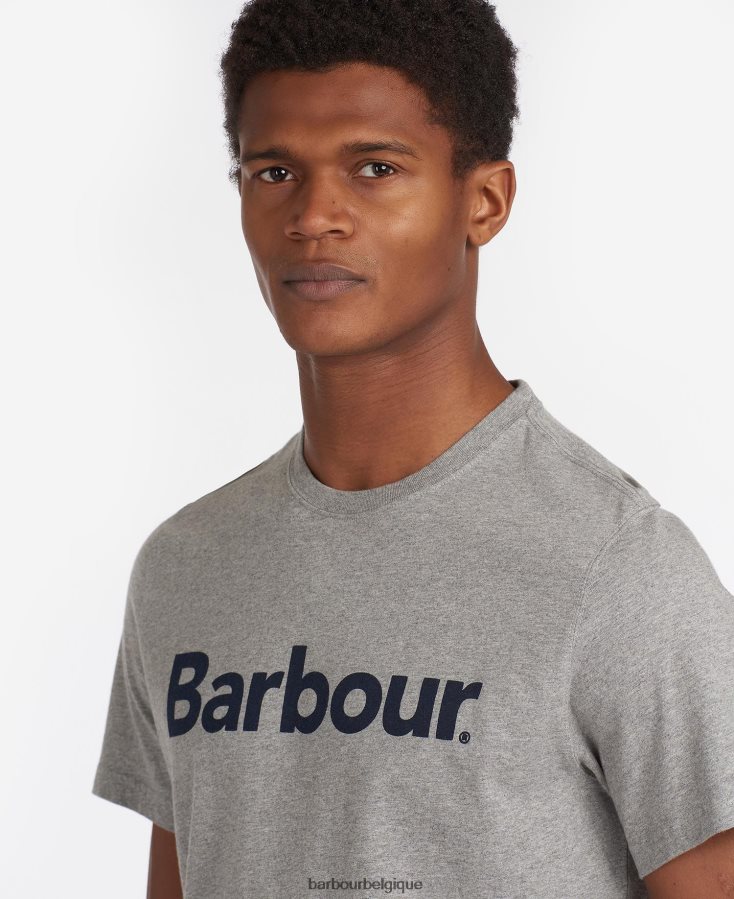 vêtements Barbour t-shirt à logo nouvelle marine Hommes T2L6ZP779
