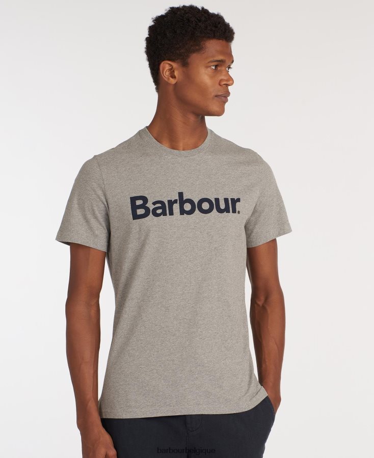 vêtements Barbour t-shirt à logo nouvelle marine Hommes T2L6ZP779