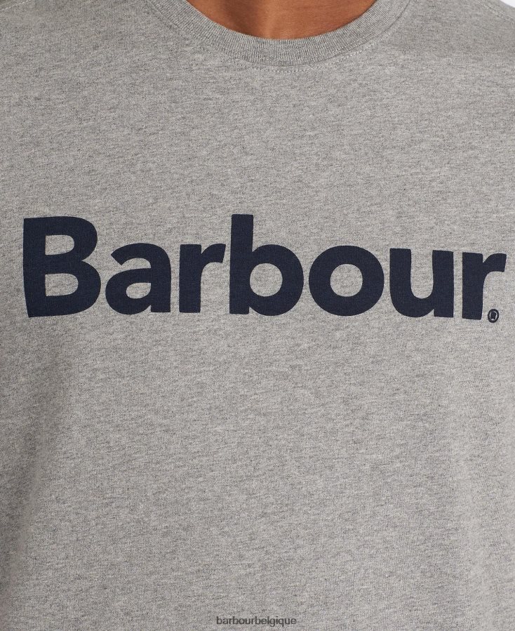 vêtements Barbour t-shirt à logo nouvelle marine Hommes T2L6ZP779