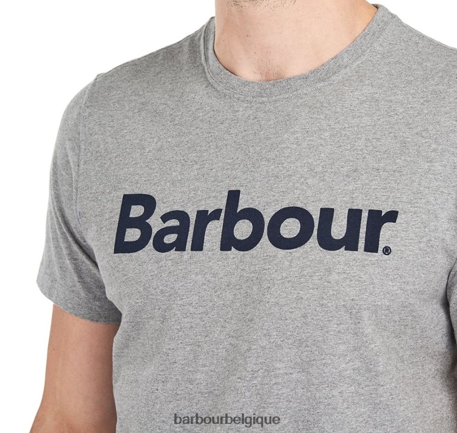 vêtements Barbour t-shirt à logo nouvelle marine Hommes T2L6ZP779